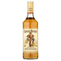 Captain Morgans rum bottle