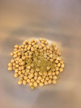 Chickpeas and spice