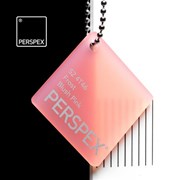 Perspex s2 4t46 frost pink